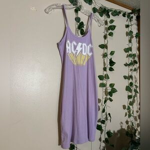 Grayson Threads Purple AC/DC Dress